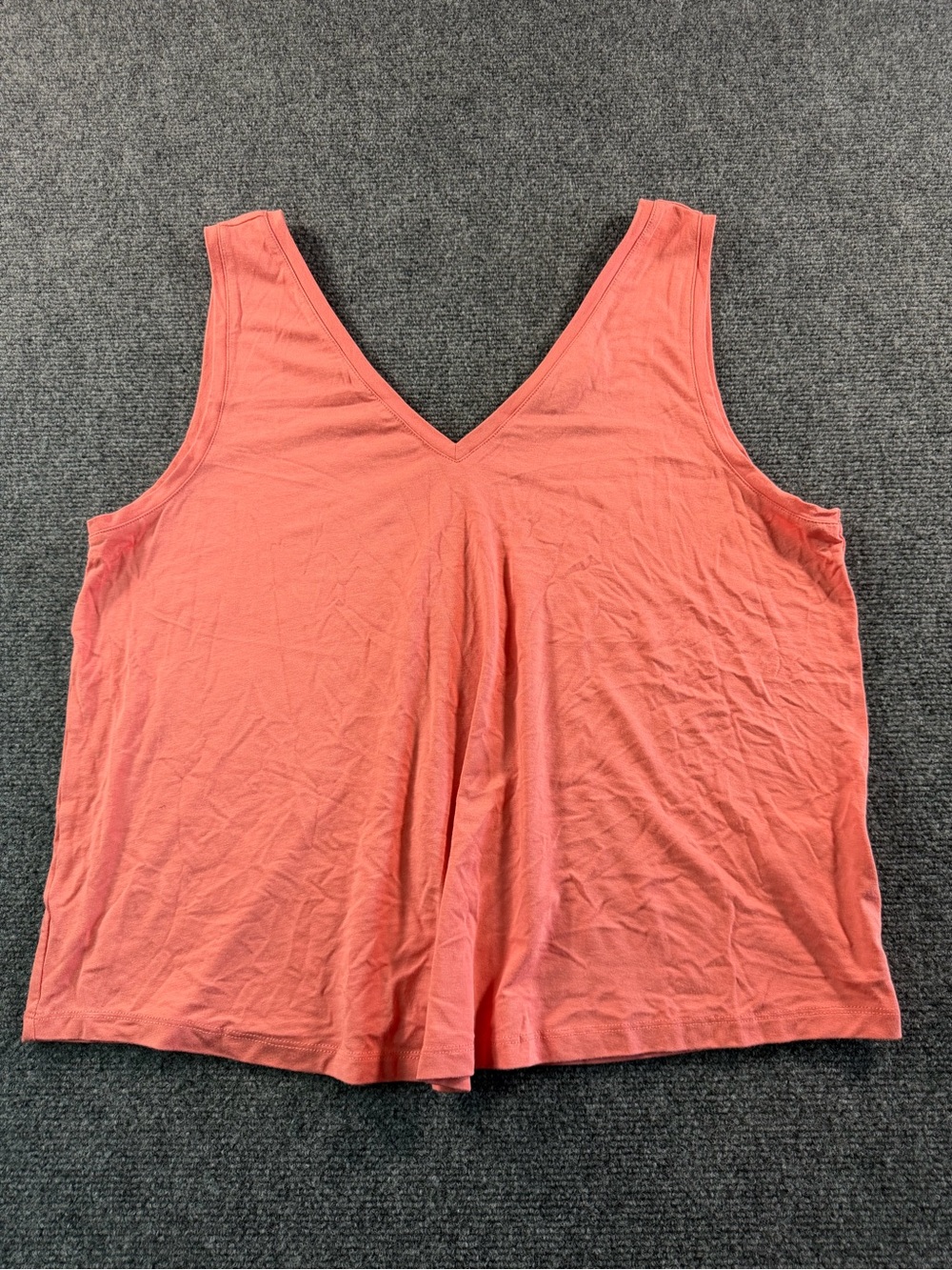 Sweaty Betty Wave Holistic Tank Top V-Neck Coral Women’s Large 14